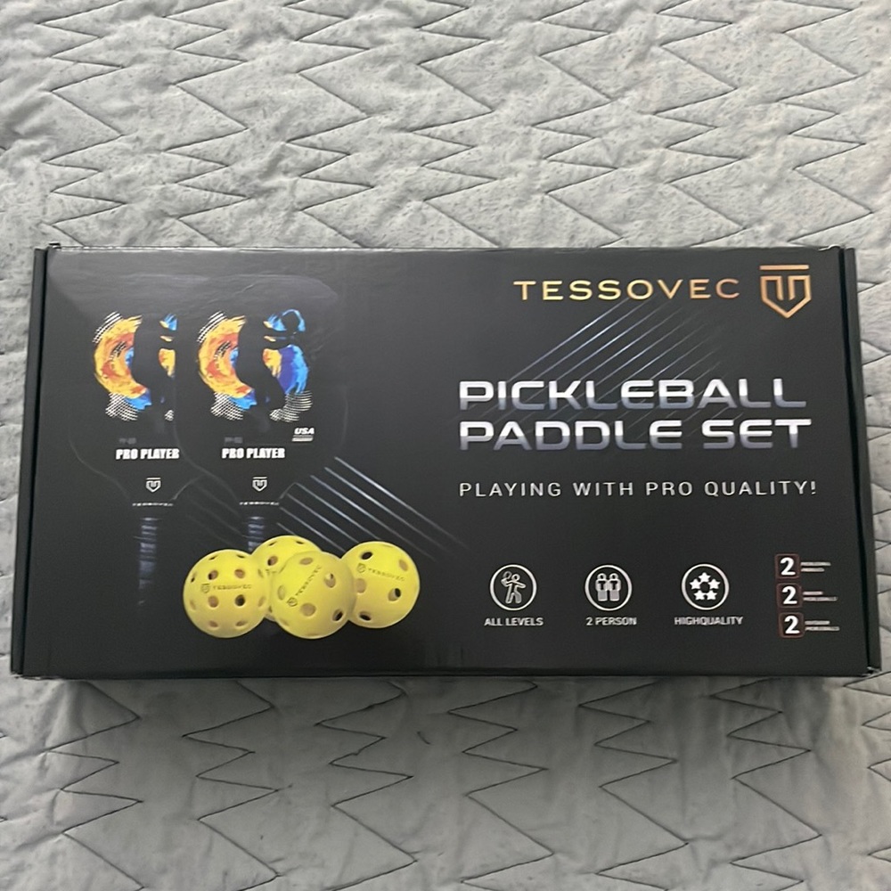 Pickleball paddle set of 2